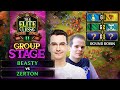 The 25000 elite classic ii  main event group stage  beasty vs zerton