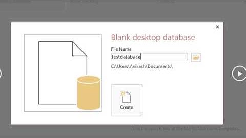 Microsoft Access 2013 Full Tutorial   Part 1