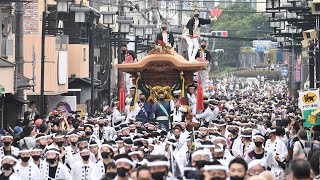 岸和田だんじり祭へ入魂式