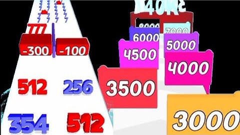 Big Update Satisfying Math Games - Number merge Run Vs Number master Merge Run
