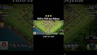 th16 get 3 star on max th18 base