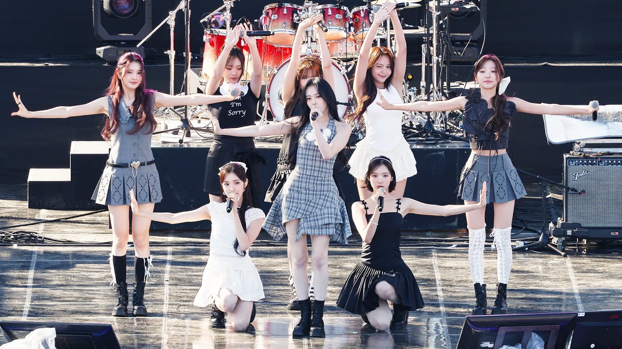 250921 하츠투하츠 Hearts2Hearts Full ver ‘The Chase + Butterflies + STYLE + Gee’ 8K 직캠 @KB 조이올팍 페스티벌