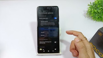 How to set dark theme in poco f6 pro | poco f6 me dark mode kaise lagaye | Set light display mode