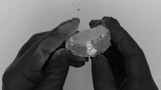 What does lanthanum metal look like?