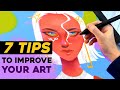 How to actually improve your art