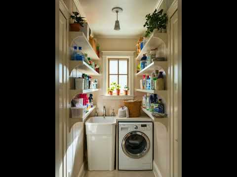 أفكار تصميم غرفة الغسيل للإستفادة