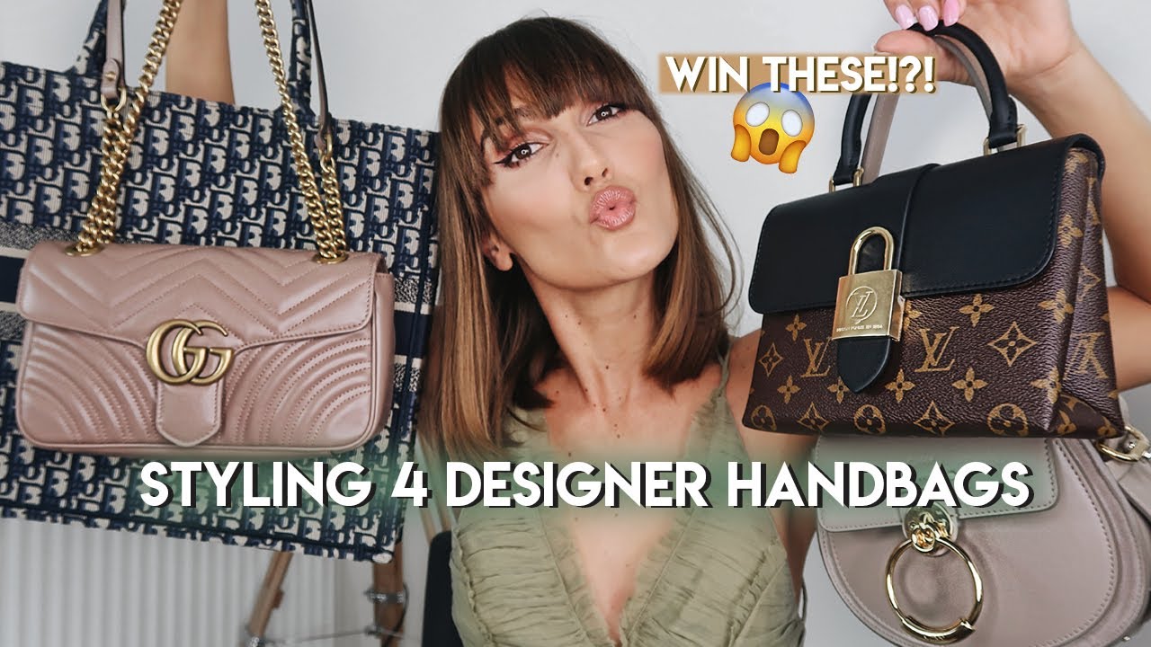 STYLING DESIGNER HANDBAGS & OUTFITS. WIN ALL THESE?! CHLOE, DIOR