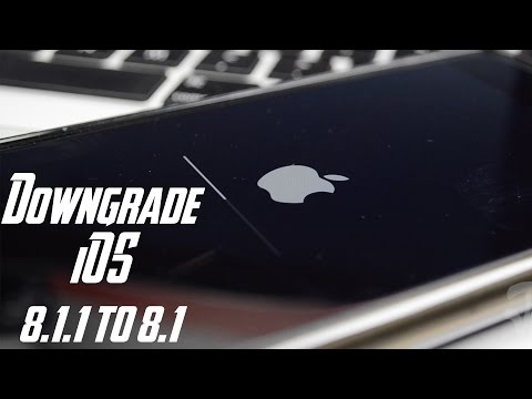 How to EASILY Downgrade from iOS 8.1.1 to 8.1