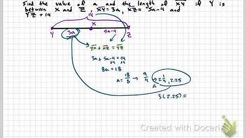 1. 2 Video Line Segments and Distance
