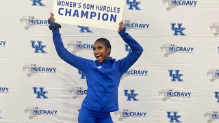 MIC’D UP AT PRACTICE! | throwback to indoor season.. can’t wait to compete again 🤭