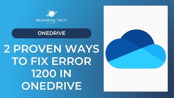 2 proven ways to fix error 1200 in OneDrive