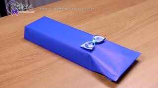 Gift Wrapping Awkward Shapes Tutorial