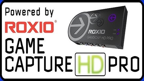 Roxio Game Capture HD Pro Review/Unboxing