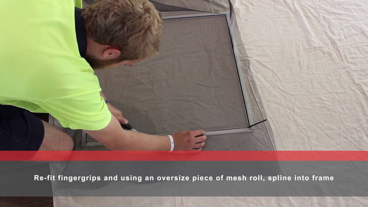 Remeshing Multiple Windows How to Remesh Flyscreens with Jason Windows - YouTube
