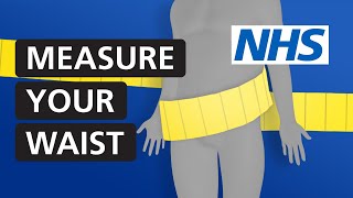How to measure your waist | NHS by NHS 4,081 views 4 months ago 2 minutes, 25 seconds