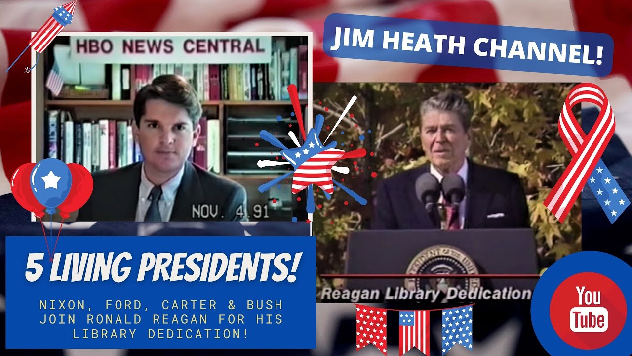 Reagan Library Dedication Live Coverage Of The Dedication Ceremony At The Ronald Reagan Library # ...