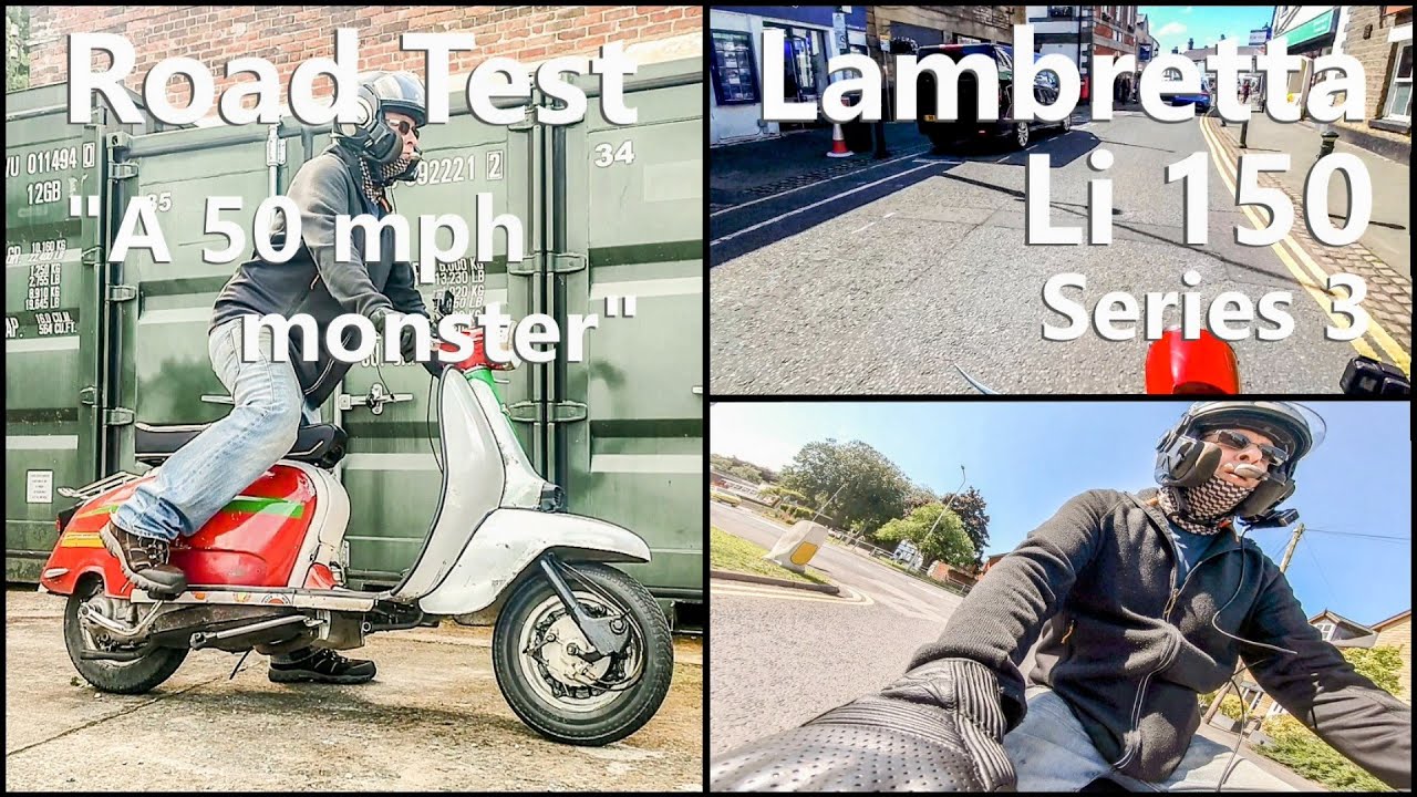 1962 Lambretta Li 150 Series 3 - Road Test Ride Review - YouTube