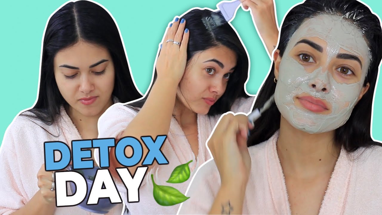 UM DIA DE DETOX | ERA ISSO QUE EU ESTAVA PRECISANDO! 🍃