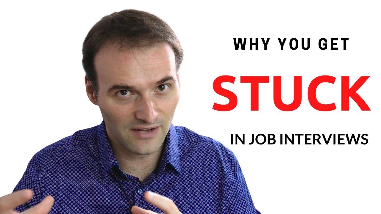 Getting Stuck In A Job Interview YouTube
