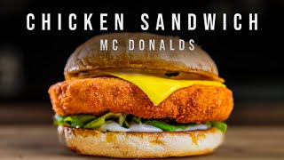 MC Crispy Chicken Sandwich | Fried Chicken Sandwich ( mcdonald's Style )