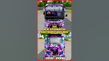 New krishnaveni😍BS6👑 Tourist Bus Mod 😎#bussidreviews #newmodbussid #shortsfeed #shorts #bus