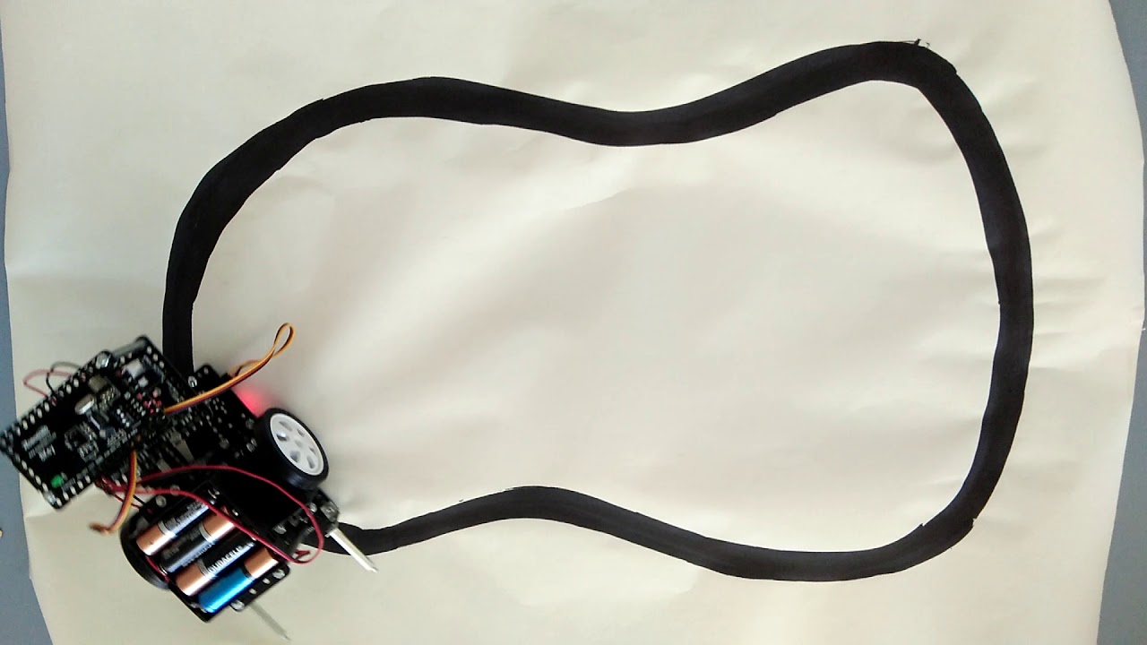 RUNSTEM Line Tracer Robot