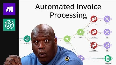 Automate your Invoice processing with OpenAI vision | Make.com | AI Automation