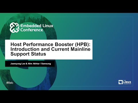 Host Performance Booster (HPB): Introduction and Current Mainline Support Status