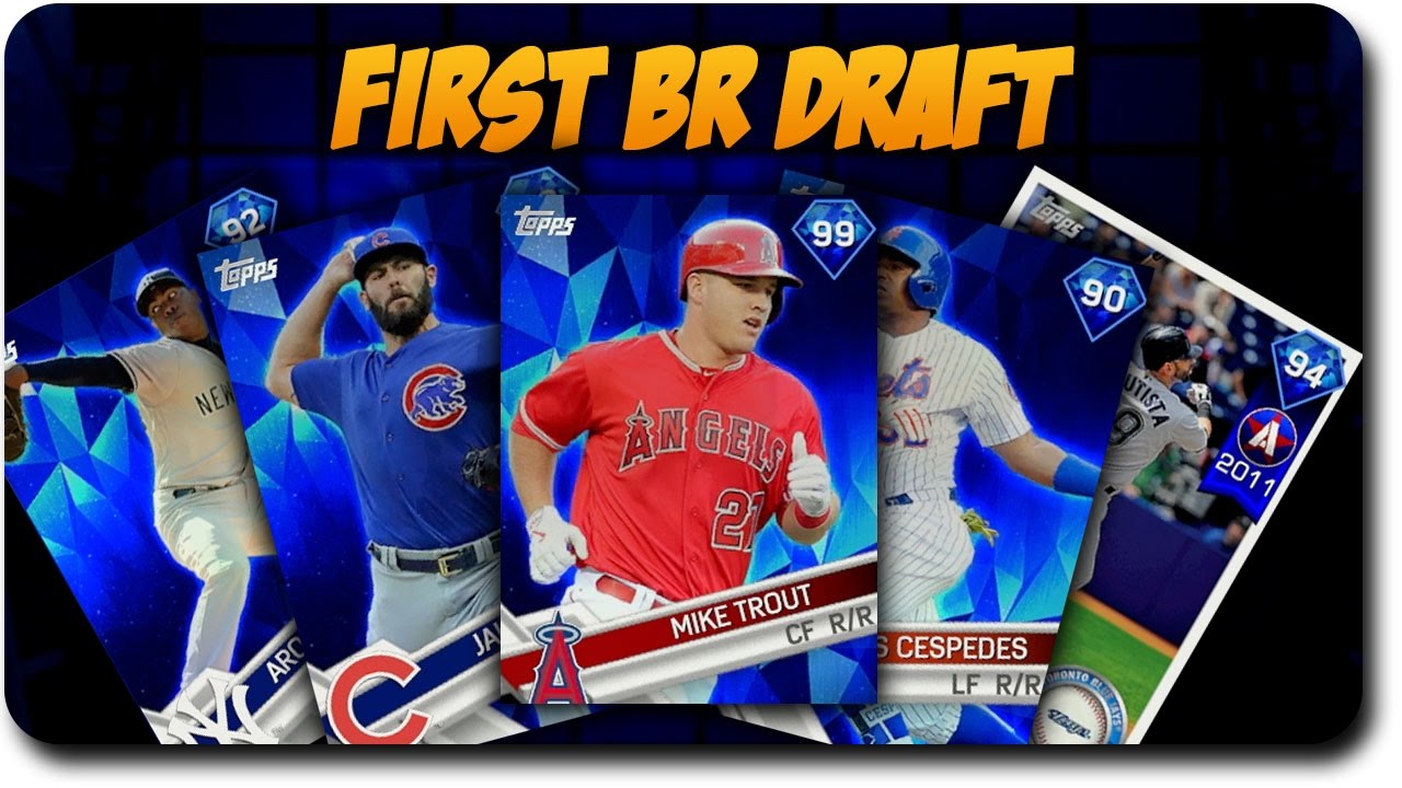 MLB The Show 17 First Battle Royale Draft "99 Mike Trout"