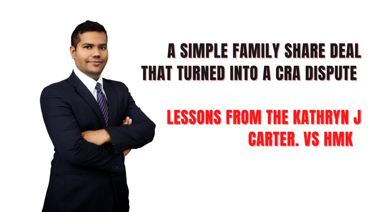 A Simple Family Share Deal That Turned Into a CRA Dispute