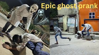 scary ghost prank in india at night 2024 (part -4)| Lelucon Hantu Menakutkan (Bagian-4) 2024|