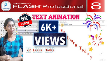 macromedia flash 8 text animation