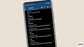 أتمتة Tasker هذه تنشر حالة الواتساب الخاصة بي وأنا نائم screenshot 2