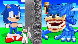 NOOB vs PRO SHIN SONIC Build Battle in Minecraft