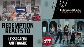 Redemption Reacts to LE SSERAFIM (르세라핌) 'ANTIFRAGILE' OFFICIAL M\/V