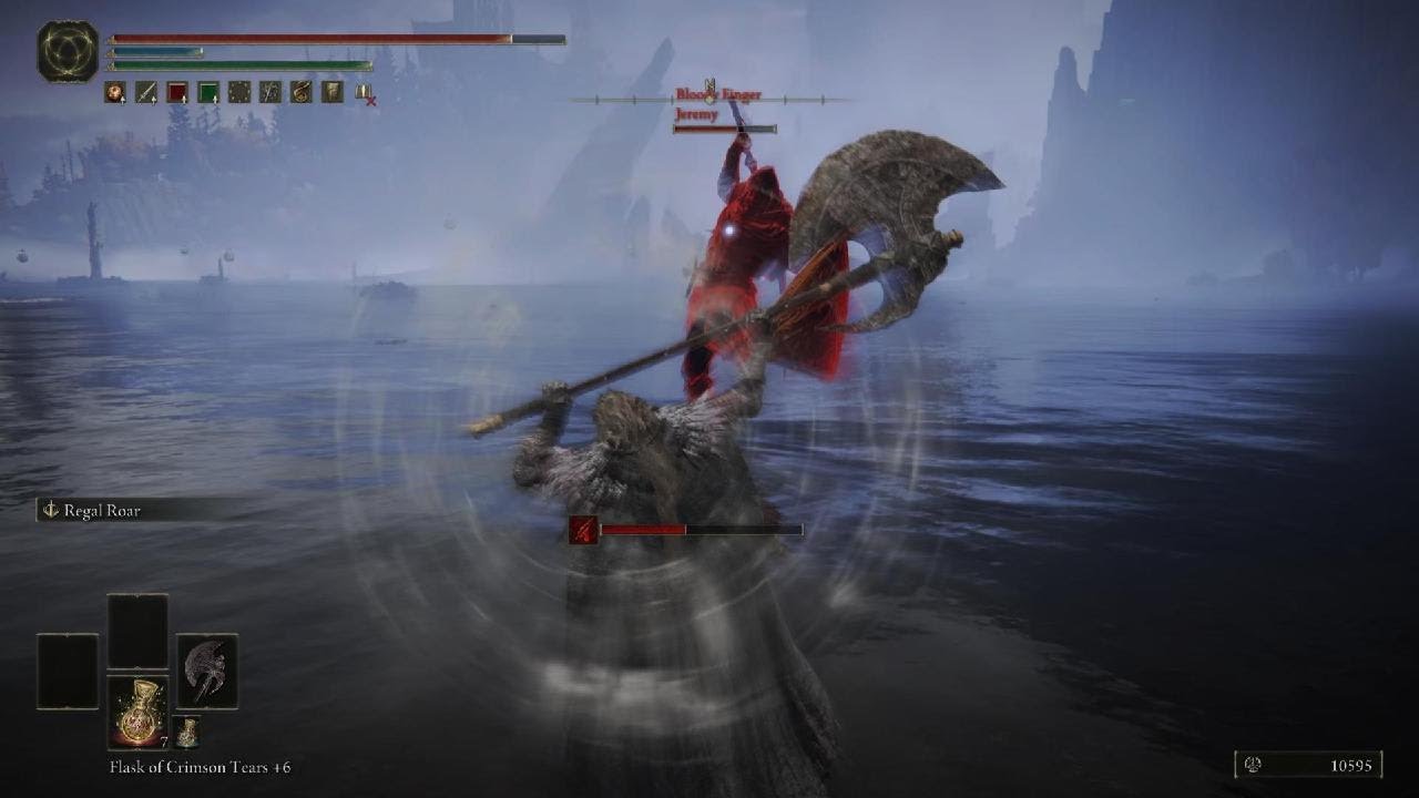 Elden Ring - Axe of Godfrey PvP (It's Quick) - YouTube