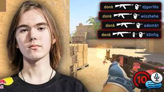 donk OWNS Every High ELO PRO Lobby | CS2 Highlights