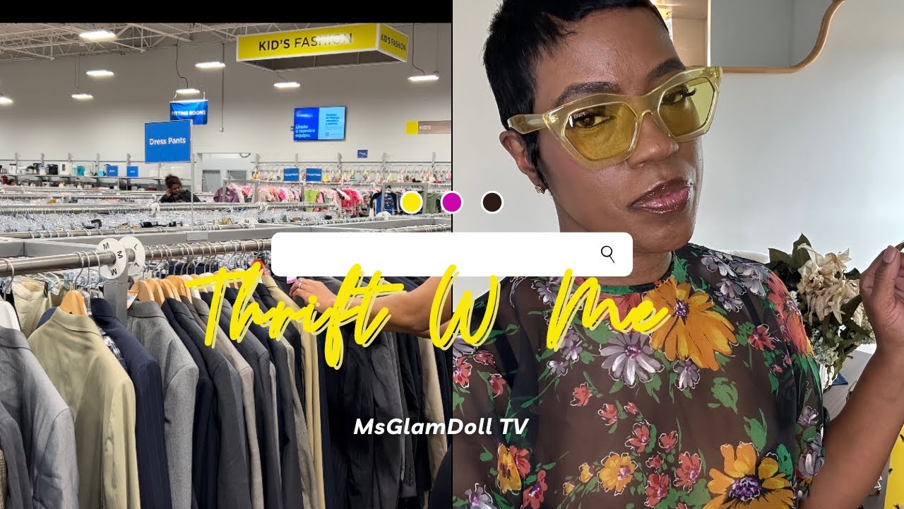 Thrift With Me 2nd Ave Thrift Stores MsGlamDoll Tv YouTube