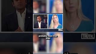 Ann Coulter tells Ramaswamy to his face that she would not vote for him because of his race #shorts