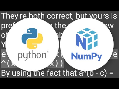 How to implement the Softmax function in Python