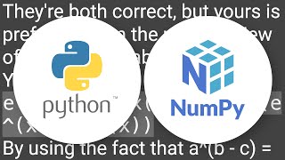 How to implement the Softmax function in Python