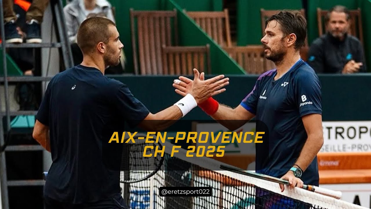 Aix-en-Provence Challenger 2025 F: Stan Wawrinka [WC] vs. Borna Coric Condensed Match