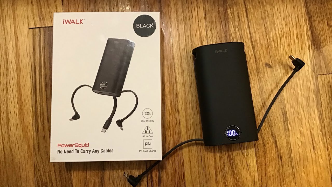 iWALK Mini Batterie Externe 3350mAh, Ultra-Compact Power Bank