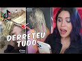 REAGINDO AS PIORES DESCOLORAÇÕES DE CABELO DO TIK TOK