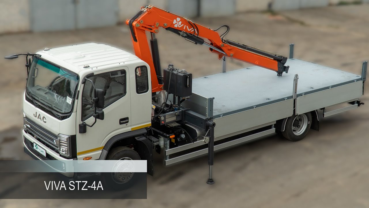 ManInJapan 様 Кран-манипулятор STZ-4A - VIVA - Завод спецтехніки