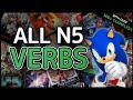 The Complete JLPT N5 Verb Video (Game) Textbook | All 126 Verbs in 60mins!