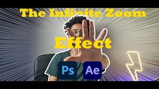 Create Epic Infinite Zoom Effect with Photoshop AI & After Effects | Step-by-Step Tutorial