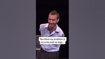 You think my problem is no arms and no legs. #nickvujicic #limblesspreacher #hope #christian