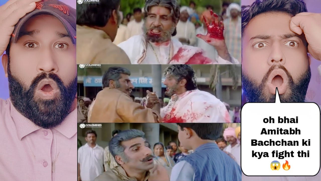 Sooryavansham Movie | Amitabh Bachchan Best Climax Fight Scene | Pakistani Reaction |