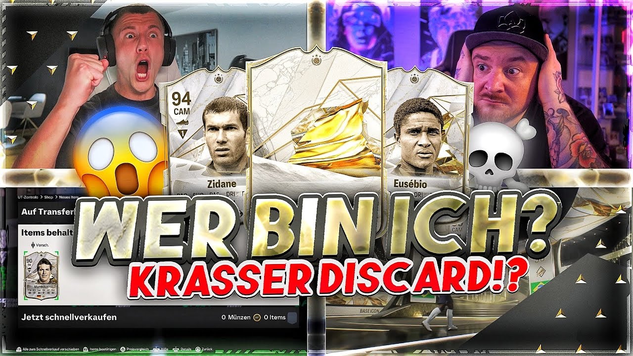 SCHLIMMSTER DISCARD im ICON PACK Wer Bin Ich ⁉️ 3 MIO COINS ICON im PACK 💀